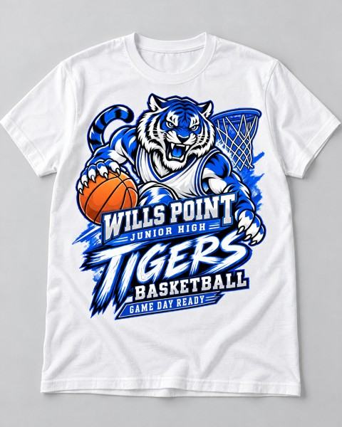 Wills Point Junior High School school-spirit shirt